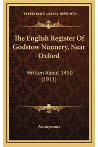 The English Register of Godstow Nunnery, Near Oxford