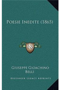 Poesie Inedite (1865)