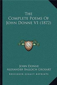 Complete Poems Of John Donne V1 (1872)