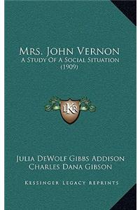 Mrs. John Vernon