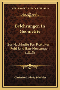 Belehrungen In Geometrie