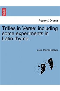 Trifles in Verse