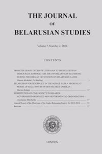 The Journal of Belarusian Studies (2014)