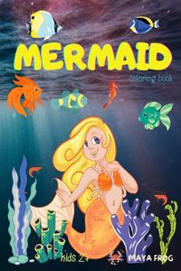 MERMAID coloring book