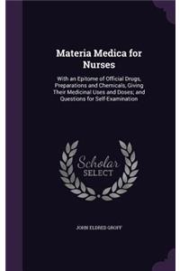 Materia Medica for Nurses