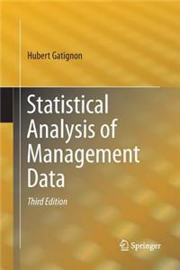 Statistical Analysis of Management Data