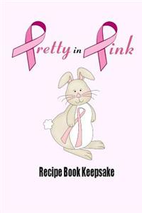 Pretty In Pink Recipe Book Keepsake