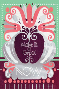 Make It a Great Now. 6 Cards, Individually Bagged with Envelopes, Plus Header.