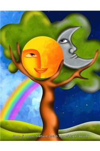 Sun and Moon Nature Motivational Quote 2016 Monthly Planner