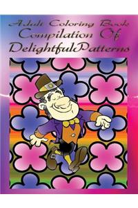 Adult Coloring Book Compilation Of Delightful Patterns