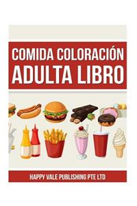 Comida Coloración Adulta Libro