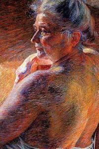 Umberto Boccioni the Mother
