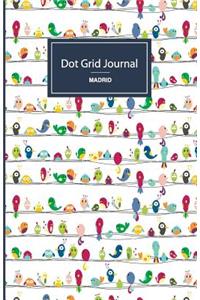 Cuaderno de malla de puntos - Pajaritos