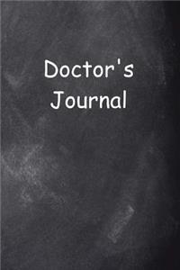 Doctor's Journal Chalkboard Design