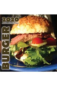 Burger 2020 Mini Wall Calendar