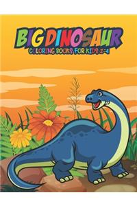 Big Dinosaur Coloring Books for Kids 2-4