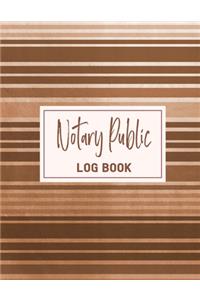 Notary Public Log Book