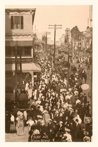 Vintage Journal Surf Avenue, Coney Island, New York