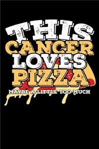 This Cancer Loves Pizza Maybe A Little Too Much Notebook