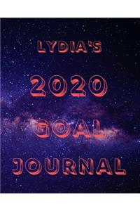 Lydia's 2020 Goal Book