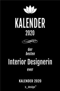 Kalender 2020 für Interior Designer / Interior Designerin