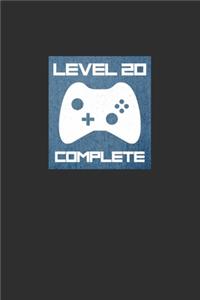 Level 20 Complete