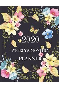 2020 Weekly & Monthly Planner