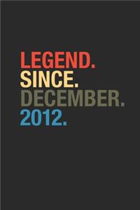 Legend Since December 2012