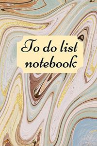 To do list Notebook