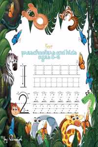 Number Tracing Book for Preschoolers and Kids Ages 3-5