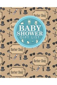 Baby Shower Gift List