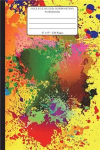 College Ruled Composition Notebook. 6