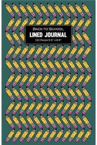 Back To School Lined Journal 120 Pages 5.5