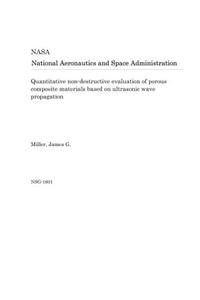 Quantitative Non-Destructive Evaluation of Porous Composite Materials Based on Ultrasonic Wave Propagation