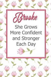 Brooke She Grows More Confident and Stronger Each Day