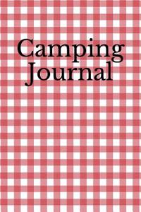Camping Journal: Travel Journal and Vacation Diary with Prompts for Writing