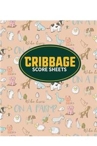 Cribbage Score Sheets