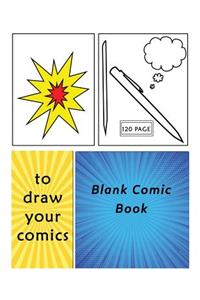 Blank Comic Book