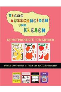 Kunstprojekte für Kinder (Tiere ausschneiden und kleben)