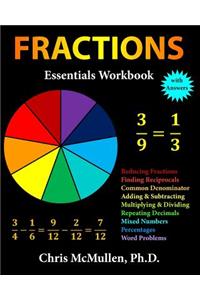 Fractions Essentials Workbook with Answers