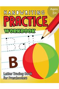 Handwriting Practice Workbook Age 3+
