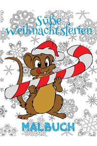 ? Süße Weihnachtsferien Malbuch Ab 8 Jahre ? (Malbuch Jungen Ab 8)