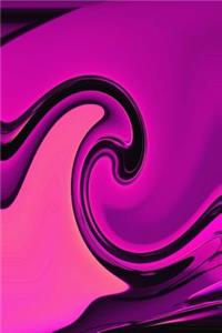 Purple Wave Notebook