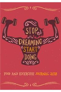 Food And Exercise Journal 2018