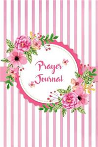 Prayer Journal Notebook Ring of Flowers