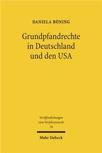 Grundpfandrechte in Deutschland und den USA