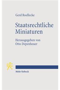 Staatsrechtliche Miniaturen