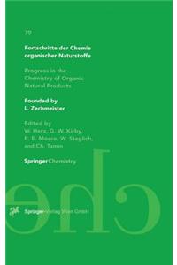 Fortschritte Der Chemie Organischer Naturstoffe Progress in the Chemistry of Organic Natural Products