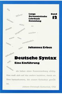 Deutsche Syntax