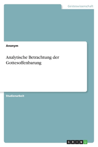 Analytische Betrachtung der Gottesoffenbarung